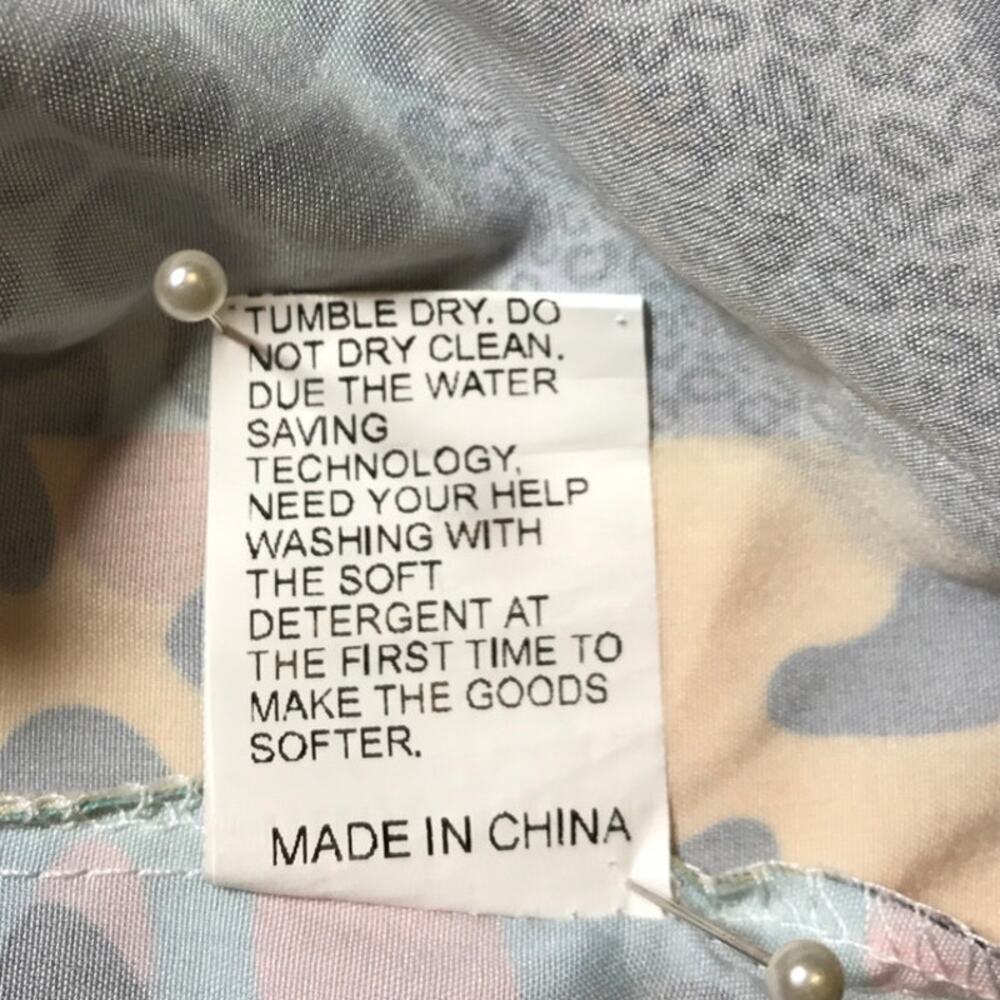 Shein Patchwork-Style Collared Button-Down Long S… - image 6